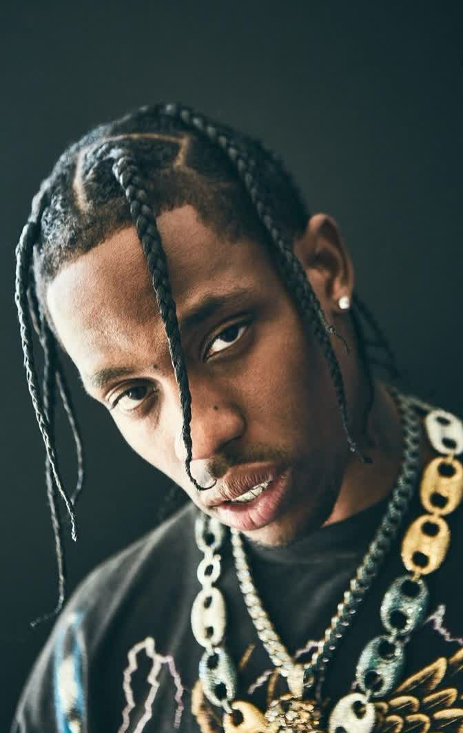 travis scott hair natural